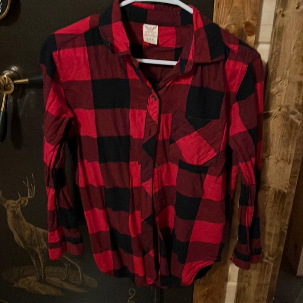 Red and black flannel